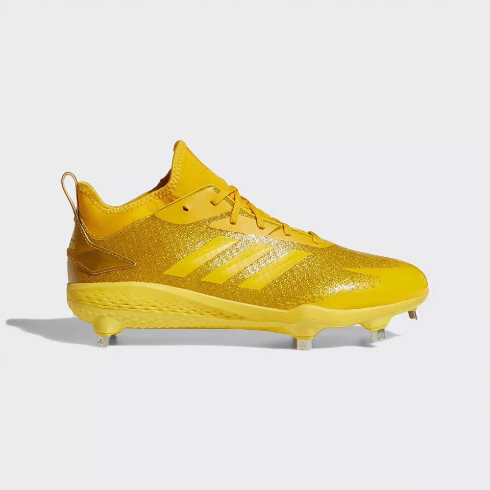 Adidas Adizero Afterburner V Dipped Spikes De Beisbol Amarillos Para Hombre (MX-37591)